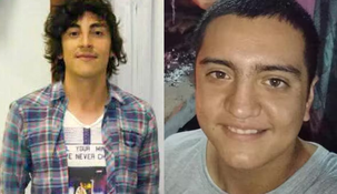 Miguel Leiva (32) y Enzo Ibarra (26), los dos jóvenes fallecidos.