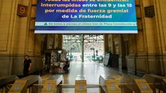El Gobierno cuestionó el paro de trenes.&nbsp;