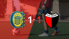 rosario central y colon se reparten los puntos y empatan 1-1 rosario central y colon se reparten los puntos y empatan 1-1
