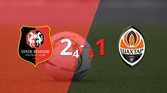 shakhtar donetsk derroto en los penales a stade rennes y logro la clasificacion