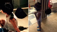 La divertida transformación de Benja, el hijo de Gianinna Maradona y el Kun Agüero, en el Chavo del 8 La divertida transformación de Benja, el hijo de Gianinna Maradona y el Kun Agüero, en el Chavo del 8