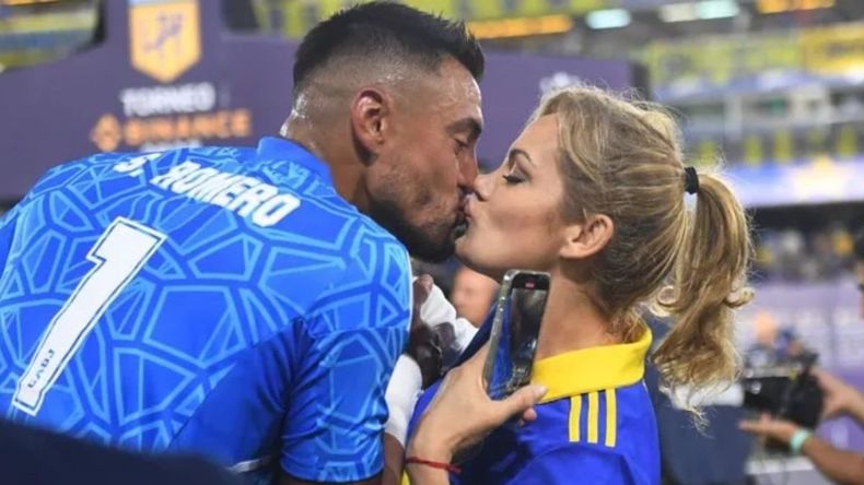 Chiquito Romero y Eliana Guercio llevan más de 15 años casados.
