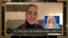 La emoción de Mirtha Legrand por el saludo de su bisnieta La emoción de Mirtha Legrand por el saludo de su bisnieta