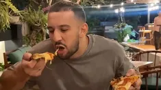 El influencer ruso llegó a pesar más de 100 kilos antes de morir. El influencer ruso llegó a pesar más de 100 kilos antes de morir.