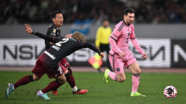 Messi ingresó en el segundo tiempo y fue ovacionado