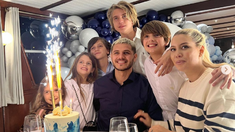 Mauro Icardi festejó su cumpleaños con Wanda Nara y su familia. Mauro Icardi festejó su cumpleaños con Wanda Nara y su familia.