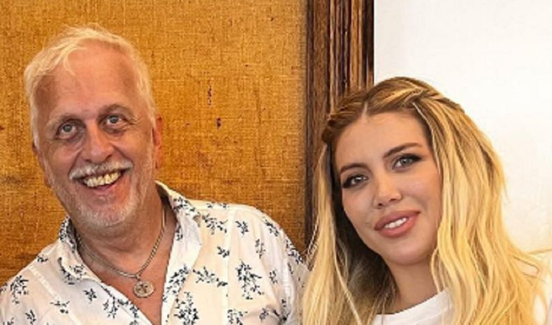 Wanda Nara estaba peleada con su padre hace muchos años.