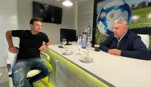 Claudio Tapia y Lionel Scaloni se reunieron en Ezeiza.&nbsp;