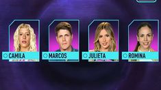 Camila, Marcos, Julieta y Romina son los 4 nominados de Gran Hermano para la 19na eliminación. Camila, Marcos, Julieta y Romina son los 4 nominados de Gran Hermano para la 19na eliminación.