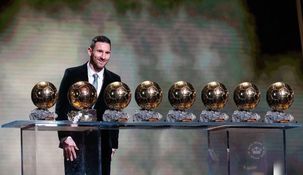 Lionel Messi no pudo quedarse con su noveno Balón de Oro.