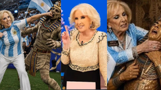 Mirtha habló sobre los memes tras el partido con Egipto.