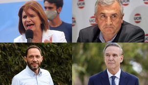 Bullrich, Morales, Ferraro y Pichetto se reunieron este miércoles.