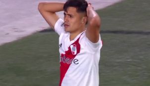Video: el palo salvó a Boca del primero de River&nbsp;