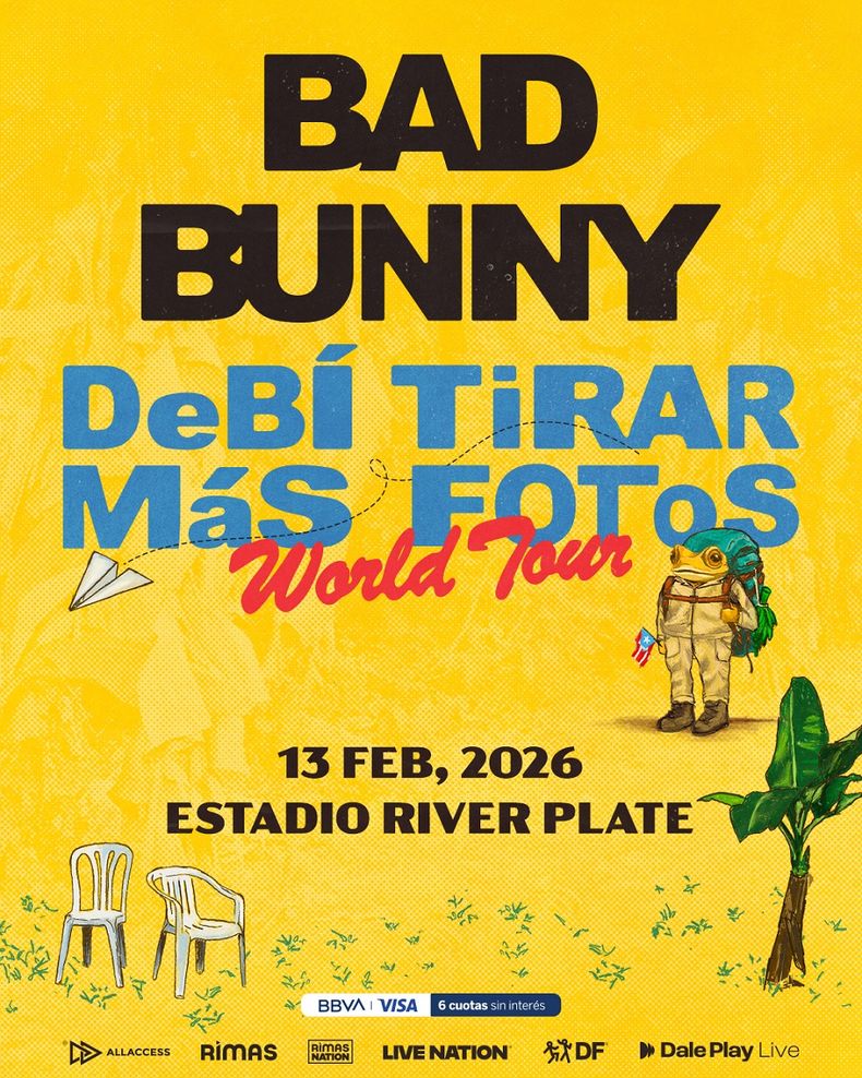 La confirmaci&oacute;n de Bad Bunny en Argentina lleg&oacute; as&iacute;.