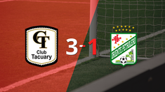 tacuary gana 3-1 a oriente petrolero con doblete de edson carius