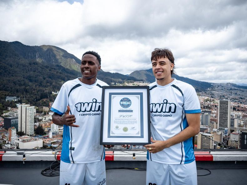 El récord mundial fue certificado por World Record Certification (WRCAC).
