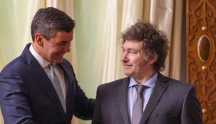 El Presidente mantuvo un encuentro con su par paraguayo.
