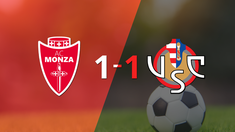 cremonese logro sacar el empate a 1 gol en casa de monza