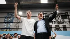 Katopodis junto a Kicillof.