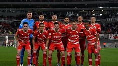 Los jugadores de River con la camiseta nueva. Los jugadores de River con la camiseta nueva.