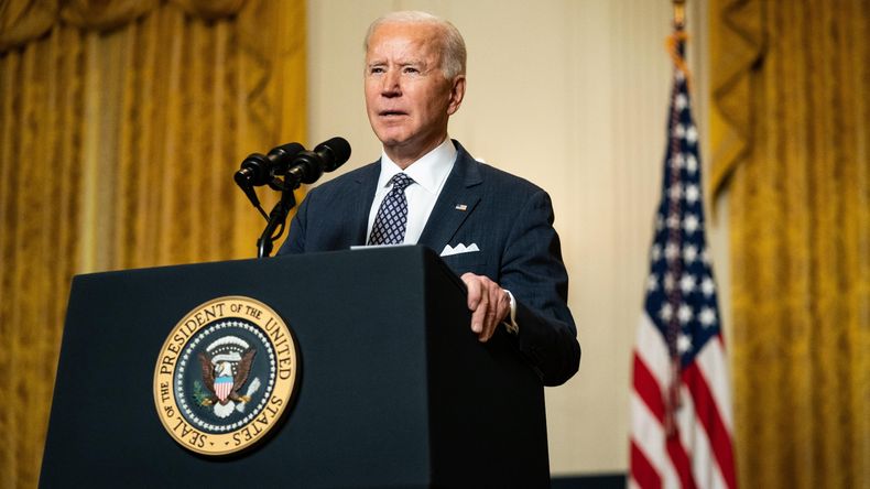 El presidente de Estados Unidos, Joe Biden.