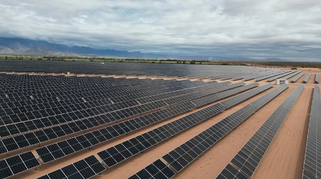 El parque solar Las Lomas, en La Rioja.