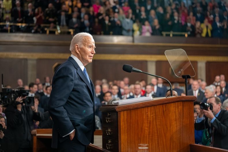 El presidente de Estados Unidos
