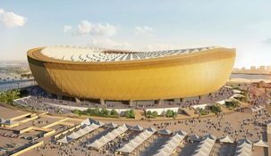 El Estadio Lusail implementó un cambio estético para la final del Mundial Qatar 2022.