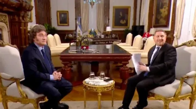 Continúa la polémica por la entrevista que Javier Milei le brindó al periodista de TN.&nbsp;