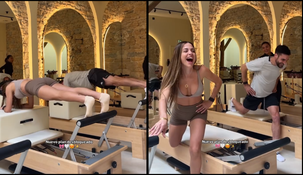 Caro Calvagni y Nicolás Tagliafico compartieron una sesión de pilates en un espacio moderno, destacando su compromiso con el bienestar físico. Caro Calvagni y Nicolás Tagliafico compartieron una sesión de pilates en un espacio moderno, destacando su compromiso con el bienestar físico.