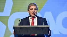 Luis Caputo en la CPAC.