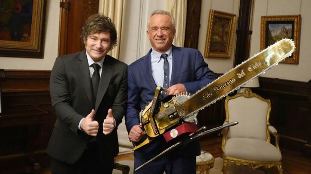 Robert F. Kennedy Jr se había reunidó el lunes con Lugones.&nbsp;