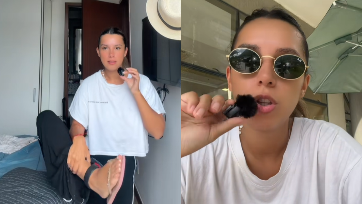 Agostina Páez mostró en redes cómo vivió su detención en Brasil: 