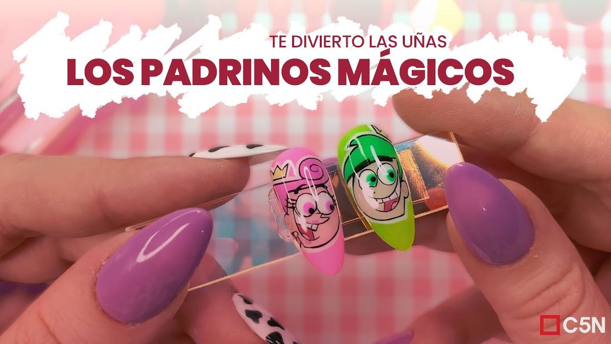 Cómo hacer uñas inspiradas en Los Padrinos Mágicos