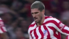 Rodrigo De Paul convirtió un golazo para Atlético Madrid por la Champions League. Rodrigo De Paul convirtió un golazo para Atlético Madrid por la Champions League.