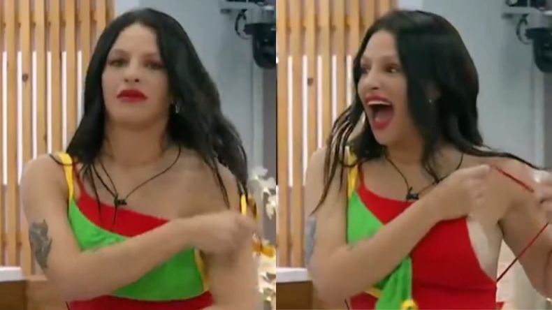 Chiara Mancuso realizó un topless durante el vivo de&nbsp;Gran Hermano 2024﻿.