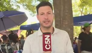 Diego Lewen habló con argentinos que cruzaron bolivia para comprar productos más baratos.&nbsp;