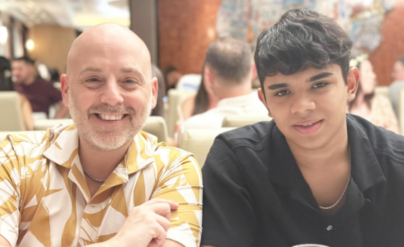 El productor de teatro compartió con sus seguidores cómo es la nueva vida junto a su hijo Lucio.