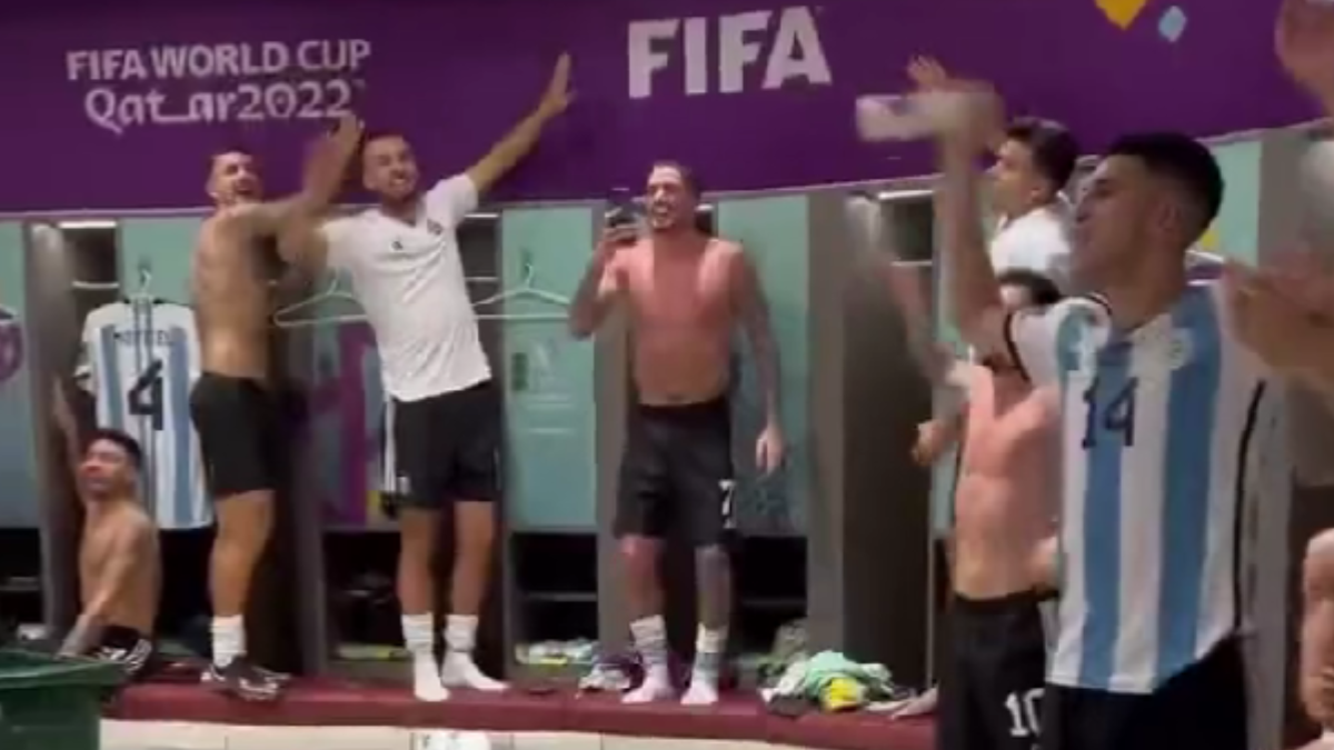 Video: La Intimidad Del Festejo De La Selección Argentina En El Mundial ...