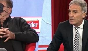 El ex arquero y el ex defensor protagonizaron un tenso debate en la TV