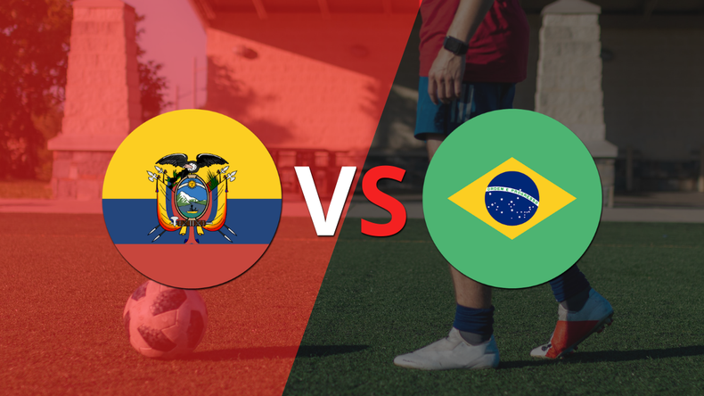 Ecuador empató con Brasil y Keny Arroyo anotó dos goles