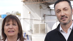 Patricia Bullrich y Luis Petri.