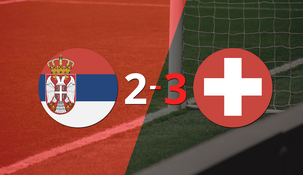 Mundial 2022: Suiza le ganó a Serbia por 3 a 2