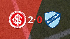 internacional vencio a bolivar y se clasifico a semifinales
