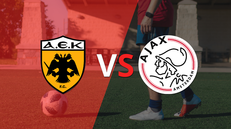 AEK y Ajax se reparten los puntos y empatan 1-1