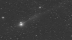 También observaron una anti cola que apunta al este-sureste. También observaron una anti cola que apunta al este-sureste.