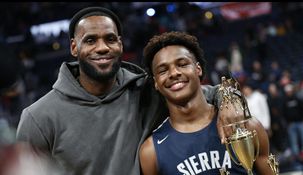 LeBron James cumplirá el sueño de jugar con su hijo en la NBA: Bronny fue drafteado por los Lakers