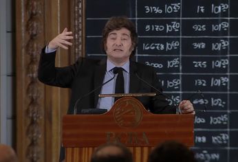 C5N | Javier Milei Bolsa de Comercio