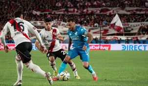 Renzo Tesuri convirtió el gol de Atlético Tucumán contra River.