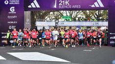 Se desarrolló una nueva edición de la media maratón de Buenos Aires.